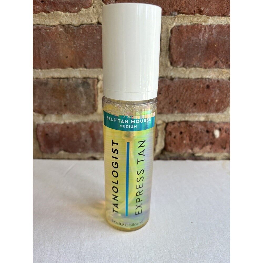 Tanologist Express Tan Delf Tan Mousse Medium 6.76 fl Oz NEW